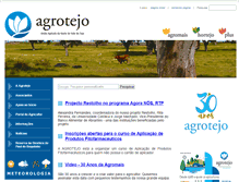 Tablet Screenshot of agrotejo.pt